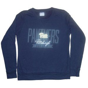 University of Pittsburgh Pitt Panthers Champion Crew Neck Sweatshirt Women's Med
